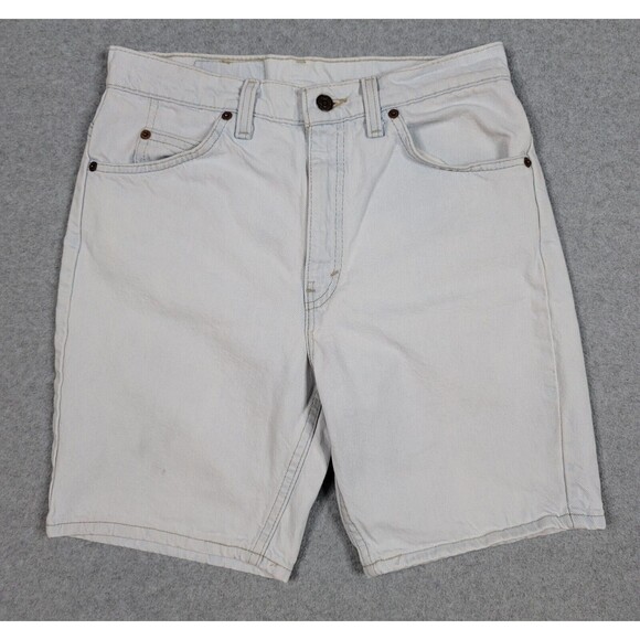 Vintage Levi's 505 Orange Tab Denim Shorts Men's Light Wash 90s Made in USA Vtg - Picture 7 of 13